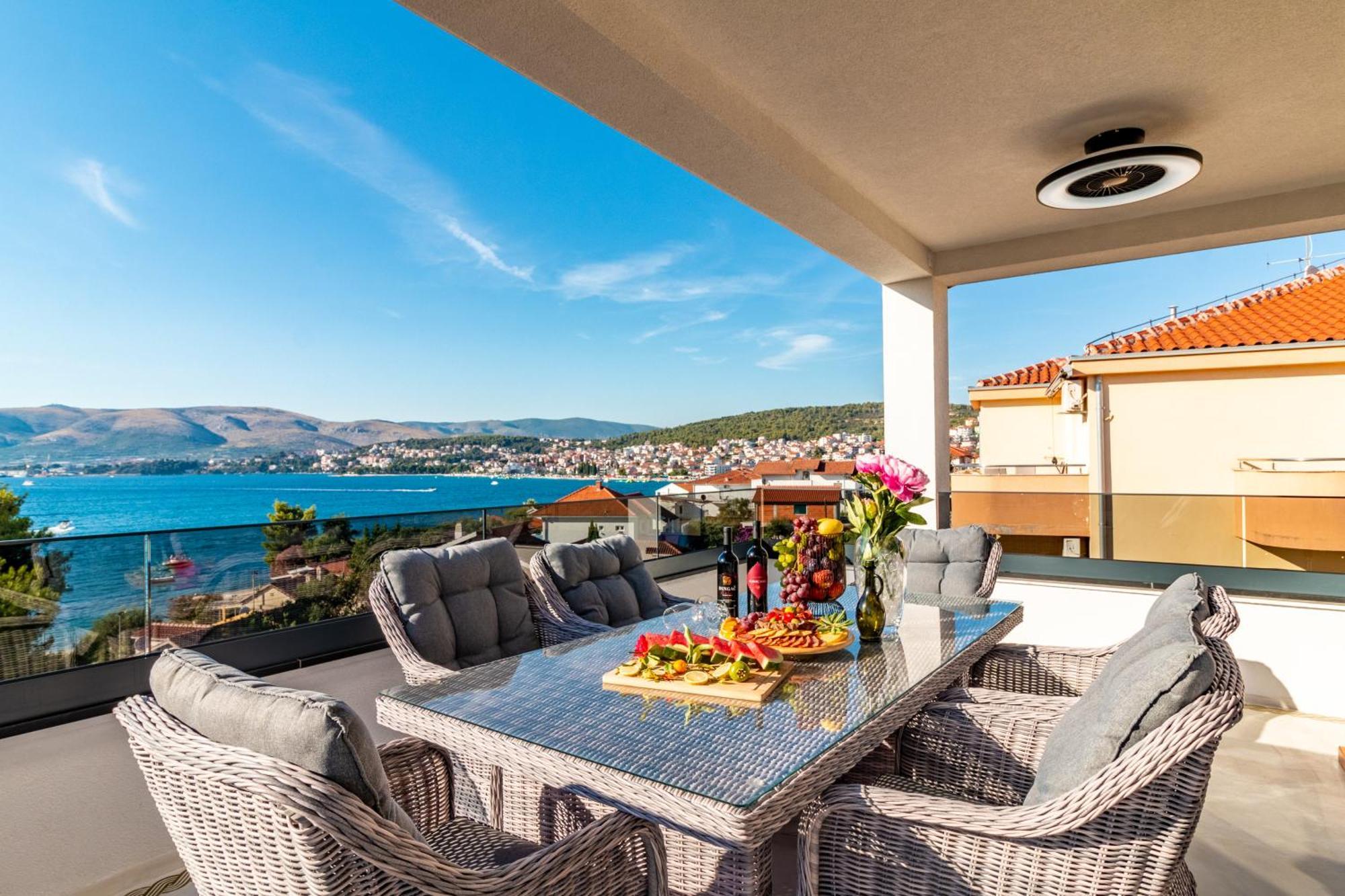 Beach Villa Valentina Trogir Rom bilde