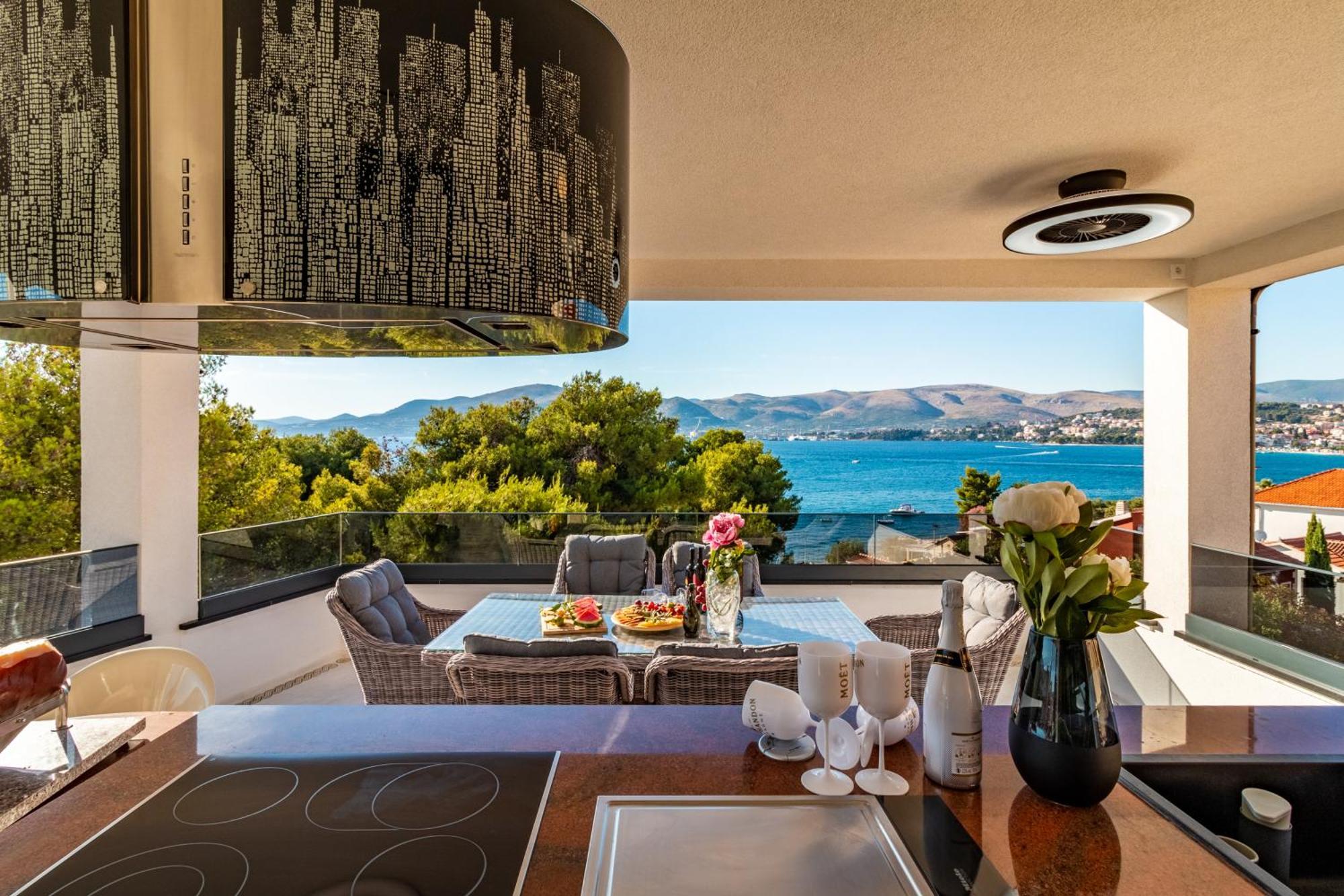 Beach Villa Valentina Trogir Rom bilde